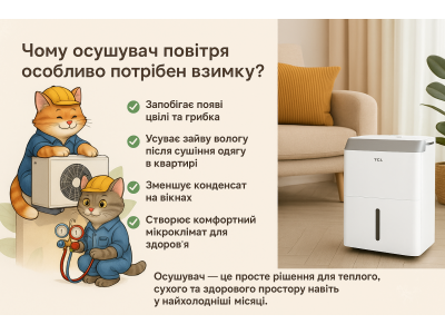 Почему осушитель воздуха – незаменимый зимой? Почему осушитель воздуха – незаменимый зимой?