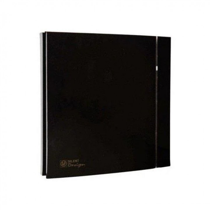 Вытяжной вентилятор с таймером Soler&Palau SILENT-200 CRZ BLACK DESIGN-4C