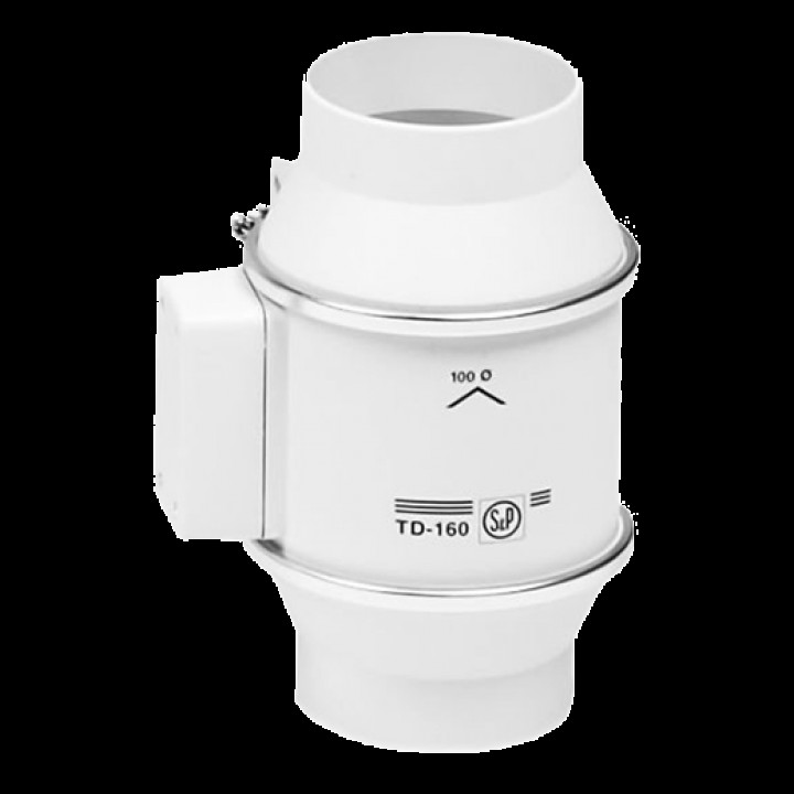 Канальный вентилятор с таймером Soler&Palau TD-160/100 NT SILENT