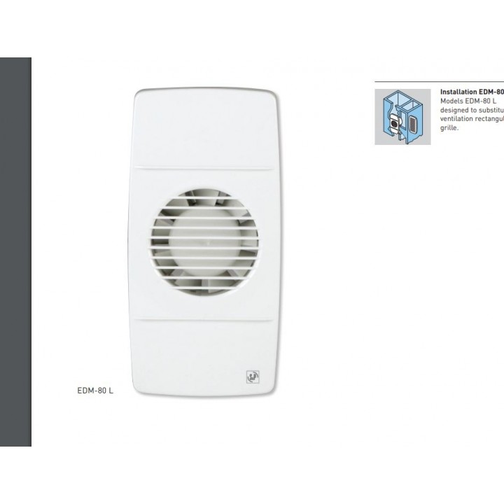 Вентилятор Soler&Palau EDM-80LR