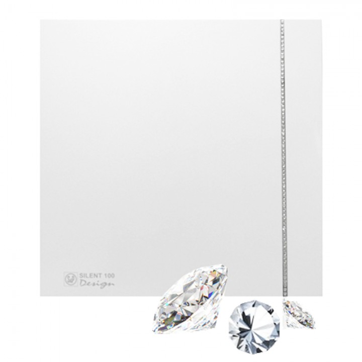 Вытяжной вентилятор Soler&Palau SILENT-100 CZ DESIGN SWAROVSKI