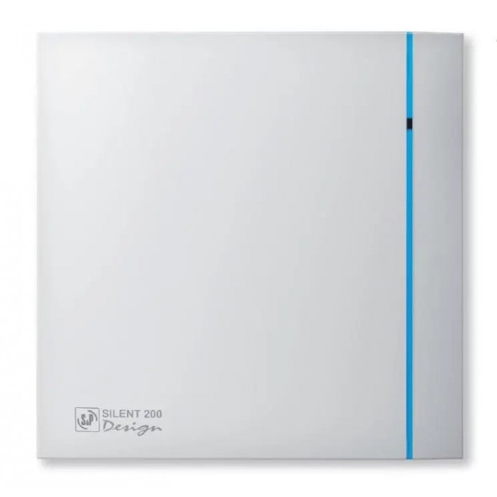 Вытяжной вентилятор с таймером и гигростатом S&P SILENT-100 CHZ DESIGN-3C