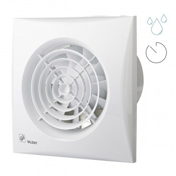 Вытяжной вентилятор с таймером и гигростатом Solar&Palau SILENT-200 CHZ